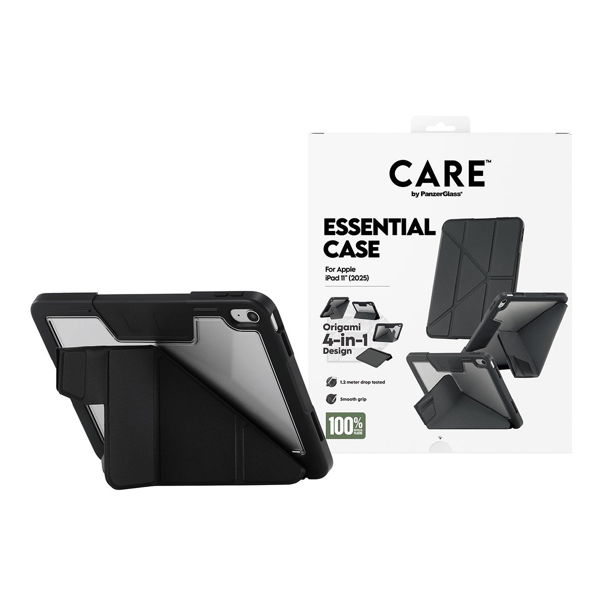 CARE by PanzerGlass® TPU Essential Case Schwarz iPad 11